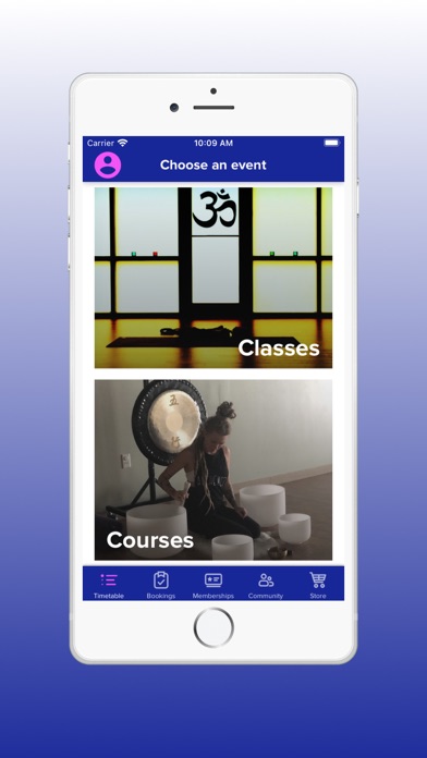 Yoga Den App Screenshot