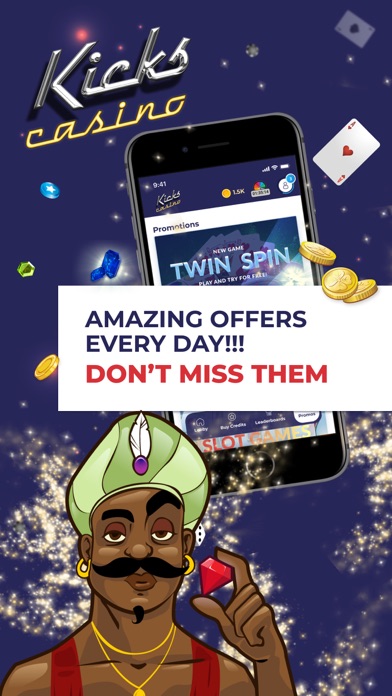Kicks Social Casino Screenshot