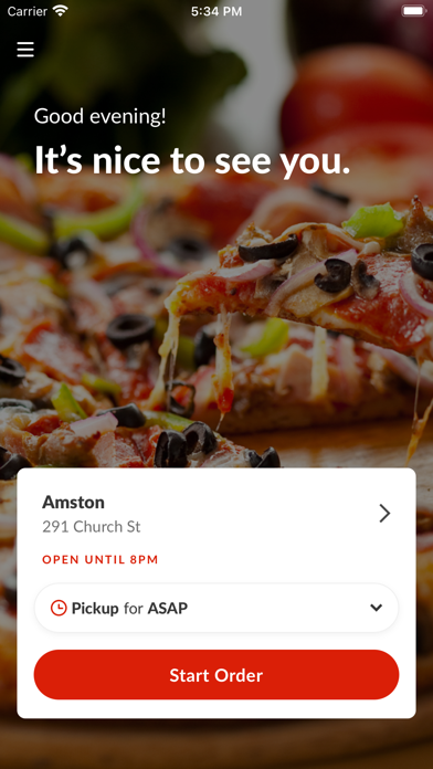 Georgia's Restaurant & Pizza Screenshot