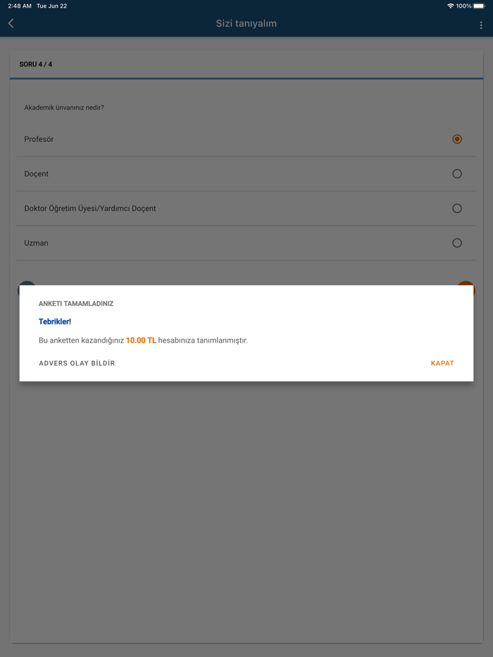 UzmanFikir - Ödüllü anketler