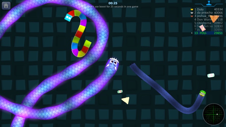 Snake Fun Slither IO Game Hole screenshot-0