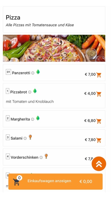 Speedy Pizza Isny Screenshot