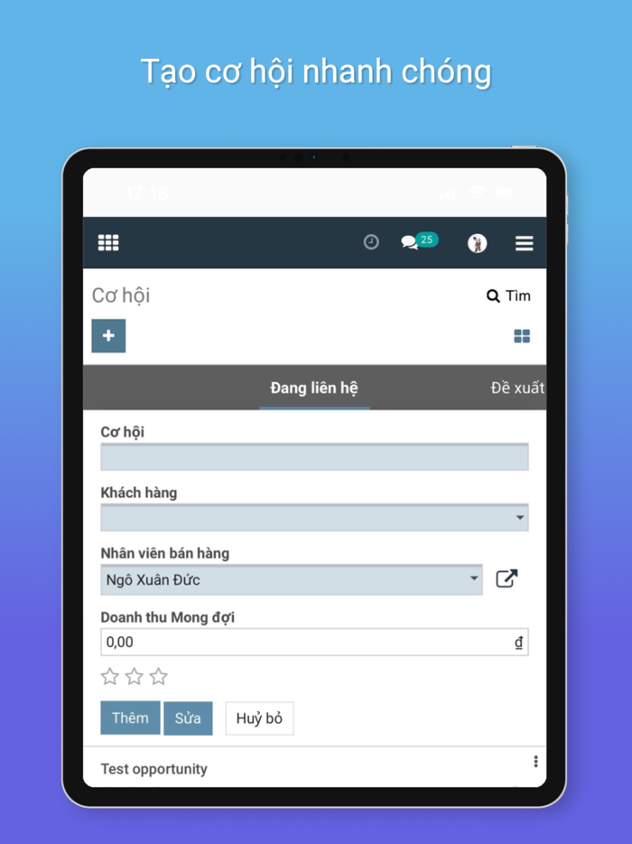 iCRM - Quản lý bán hàng