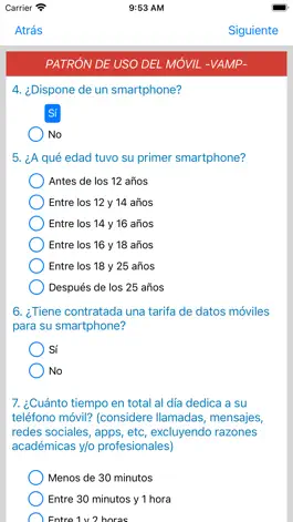 Game screenshot Cuestionario VAM hack