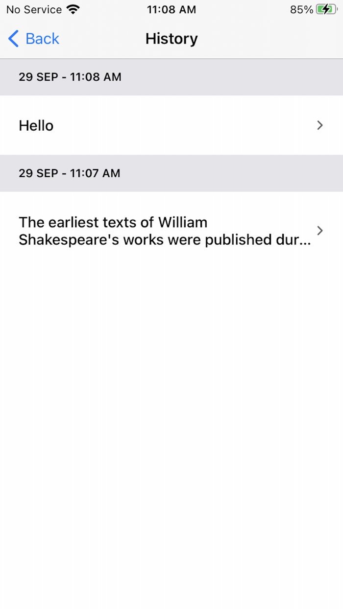 Text to Speech Reader App