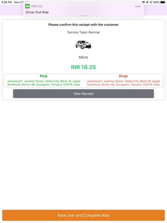 Screenshot #6 pour CallACabUser