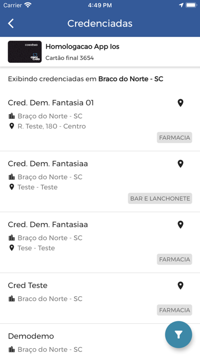 Meu Cartão Convcard screenshot 3