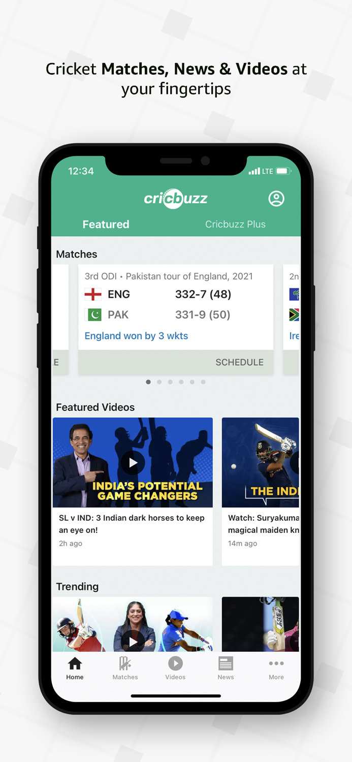 Cricbuzz Cricket Scores and News