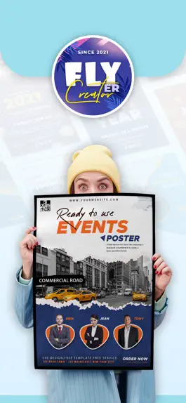 Game screenshot Flyer Creator Poster Maker Art mod apk