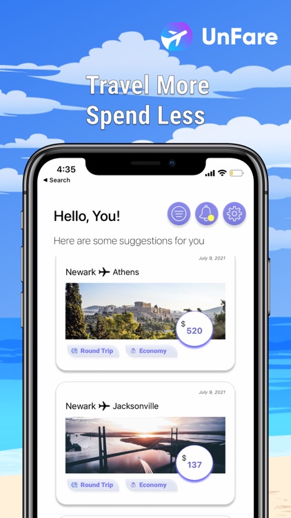 UnFare: Flight Deals