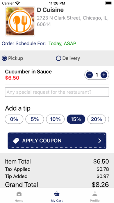 D Cuisine Screenshot