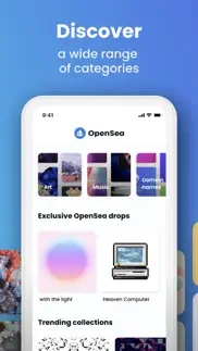 opensea: nft marketplace iphone screenshot 2