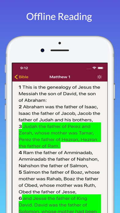 Bible (Message, NIV, NKJV +) Screenshot