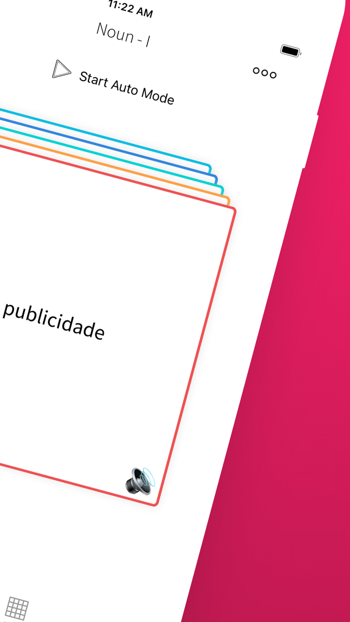 Learn Japanese Portuguese Word