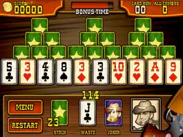 Game screenshot Outlaw TriPeaks Solitaire HD apk