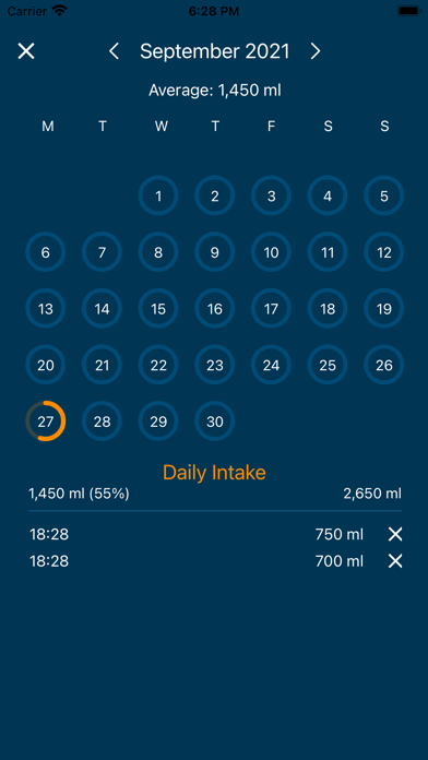 Motiwater - Water Reminder Screenshot