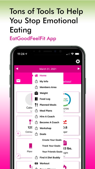 EatGoodFeelFit Screenshot