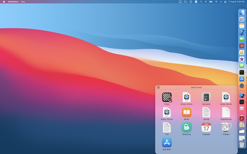 Screenshot #1 pour Add To Dock
