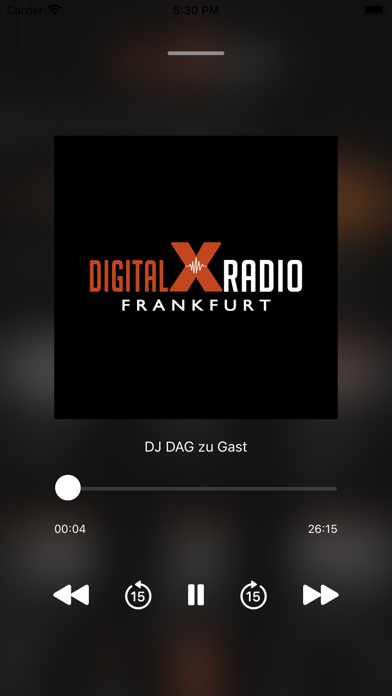 Digital X Radio Screenshot