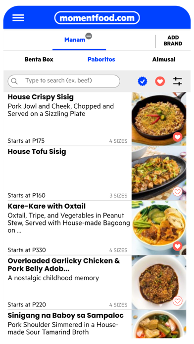momentfood Screenshot