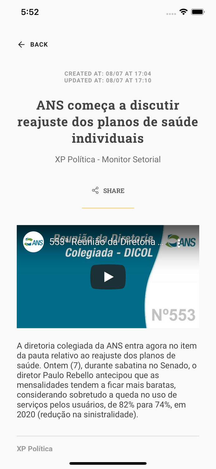 XP Política and Macro