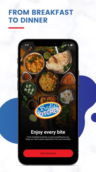 Sadia's Kitchen Screenshot