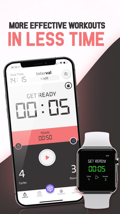 Interval Timer Tabata & Hiitのおすすめ画像1
