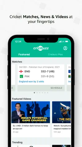 Game screenshot Cricbuzz Cricket Scores & News mod apk
