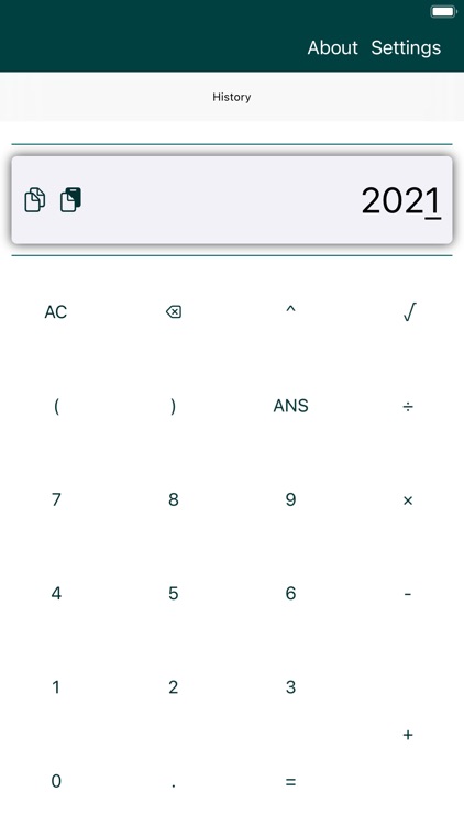 Calculator. Simple & accurate