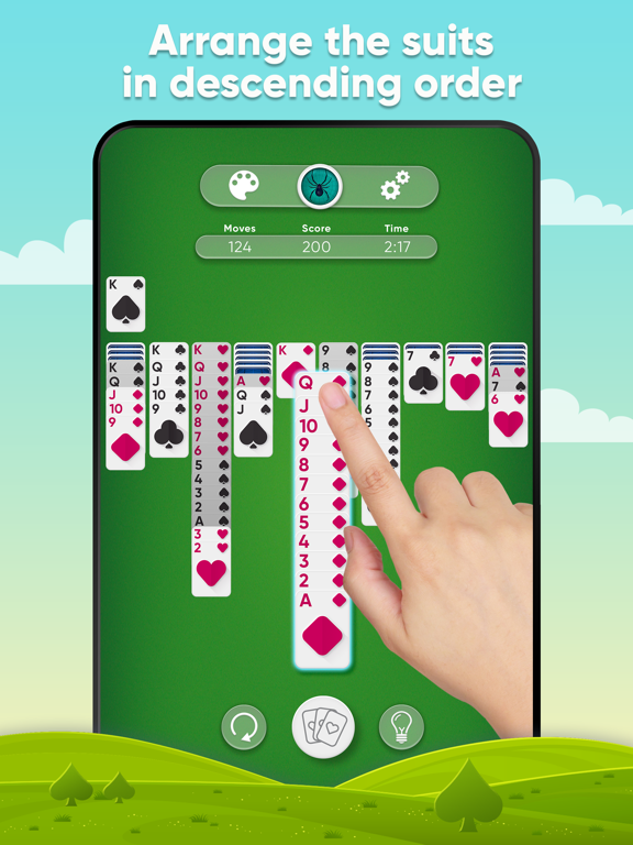 Spider Solitaire  ‏‏‎‎‎‎のおすすめ画像2