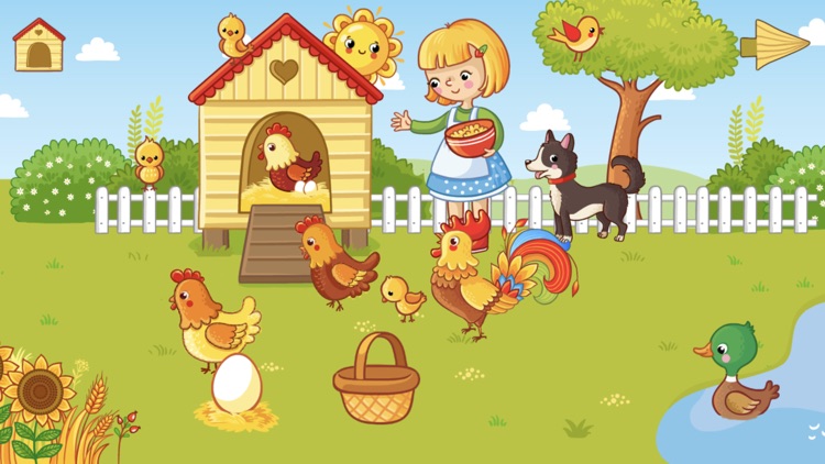 Funny Farm! Toddler flashcards screenshot-8