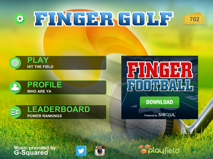 Finger Golf by Zelosport