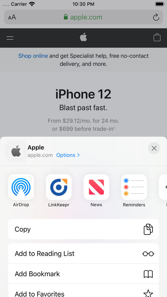 #3. LinkKeepr (iOS) 由: PandaArc Technologies