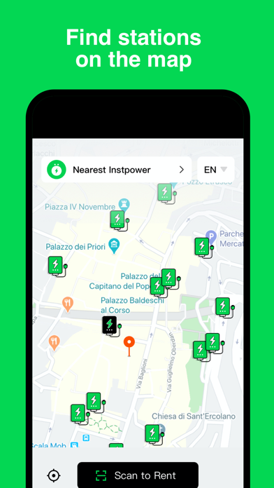 Instpower - Power Bank Rental Screenshot