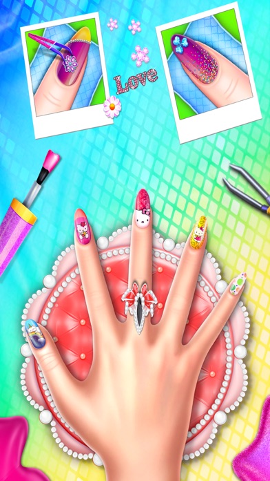 Kitty Nail Salon Game for Girl Screenshot