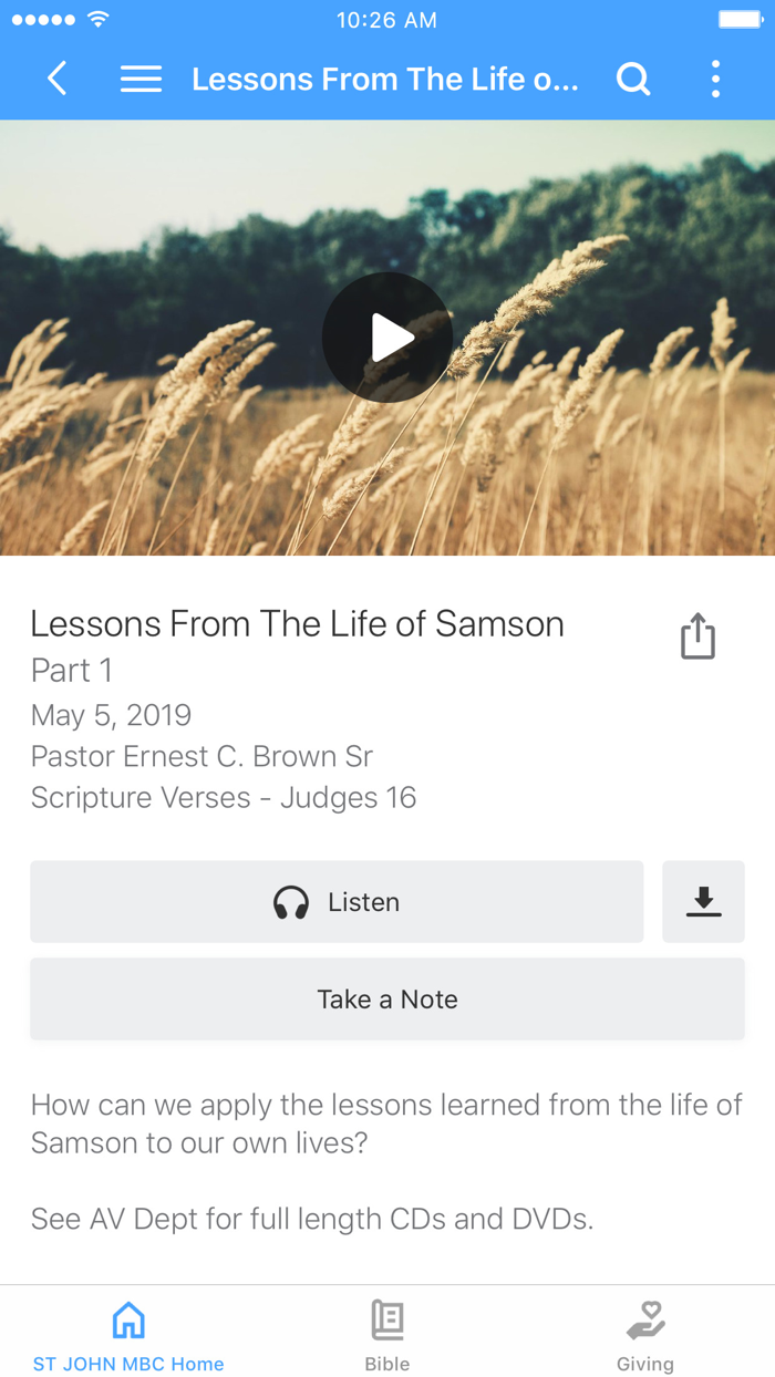 St John Missionary Bapt Church