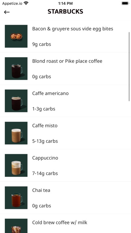 Keto Restaurant Buddy screenshot-3