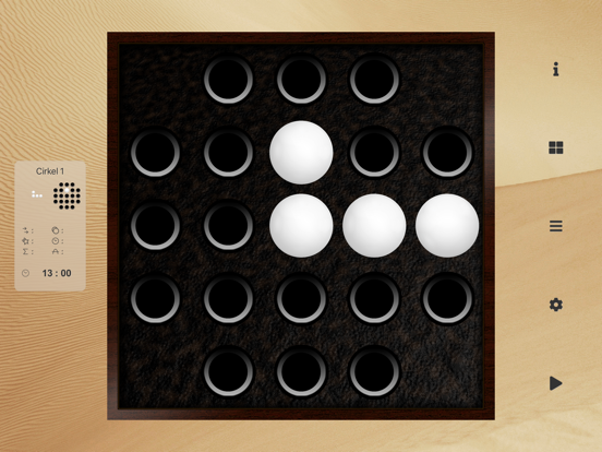 AbaCruX - pin solitaire iPad app afbeelding 1