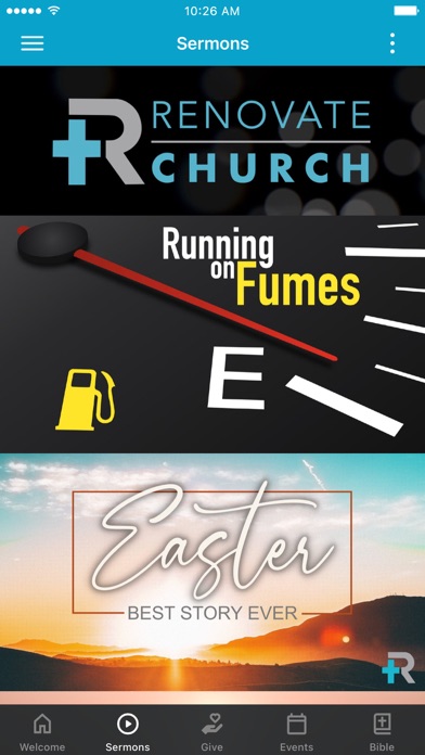 Renovate Church Austin Screenshot