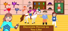 Game screenshot Pretend Play Horse Stable apk