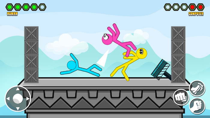 Stickman Kick Fighting Game