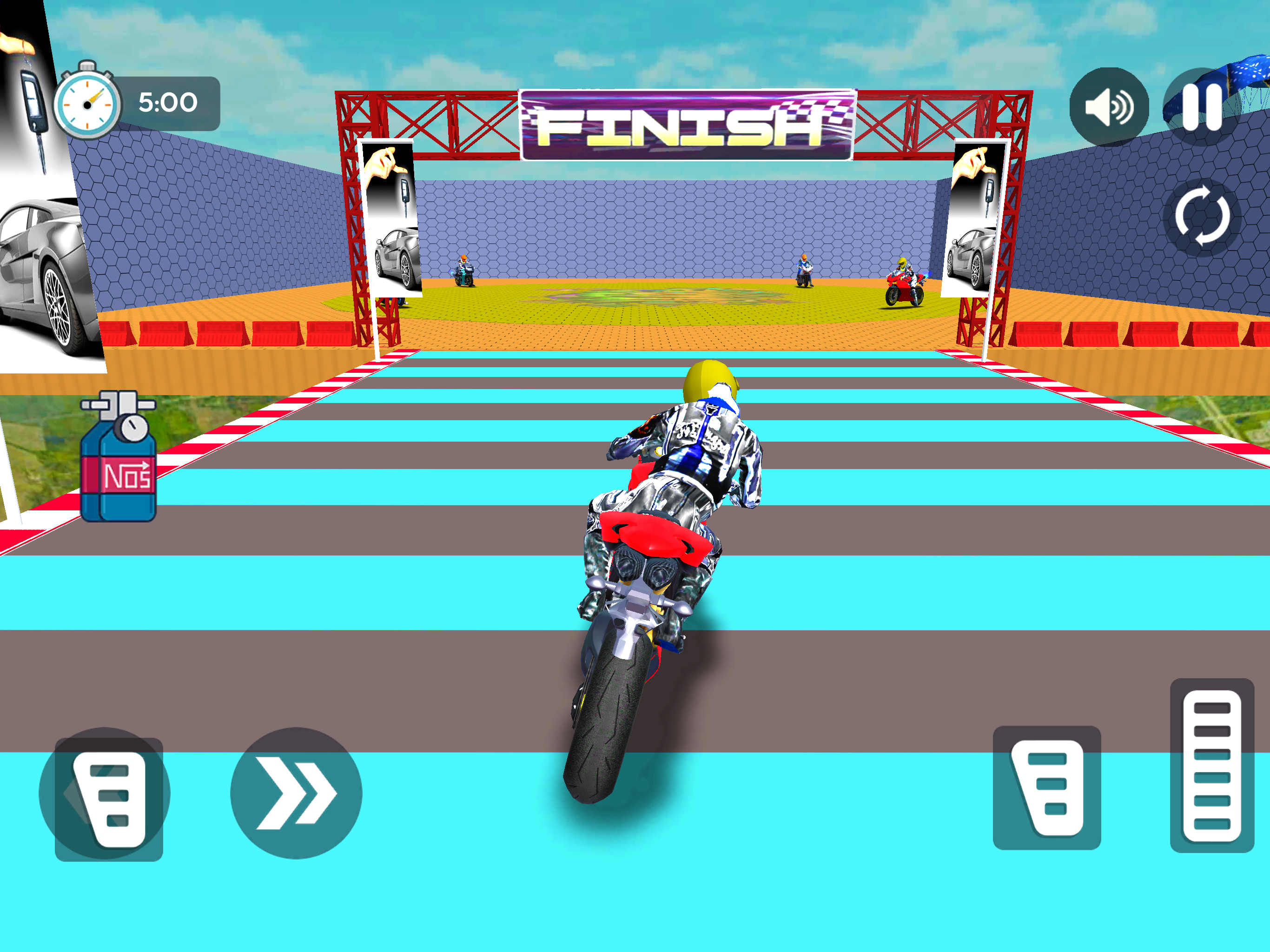 Mega Ramp Bike Racing 3D screenshot 8