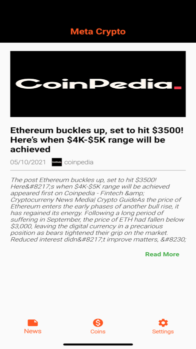 Screenshot #3 pour Meta Crypto