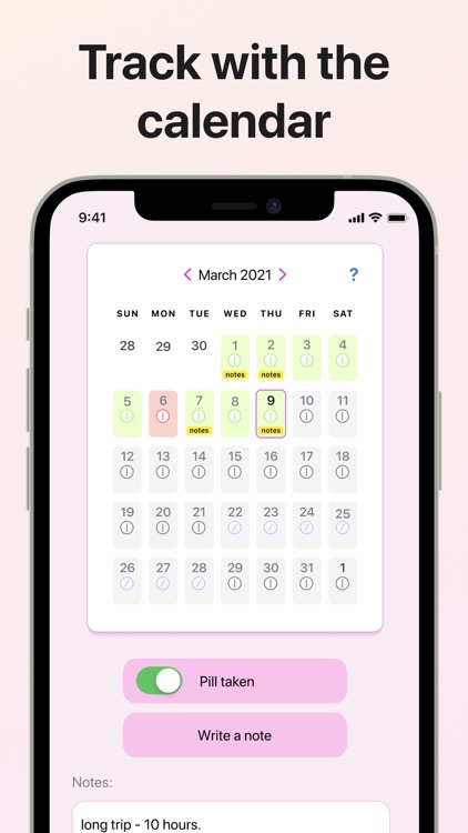 Birth Control Pill Reminder ~