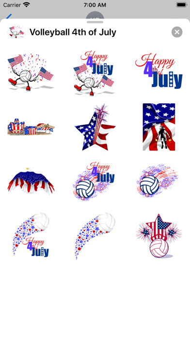 Screenshot #1 pour Volleyball 4th of July