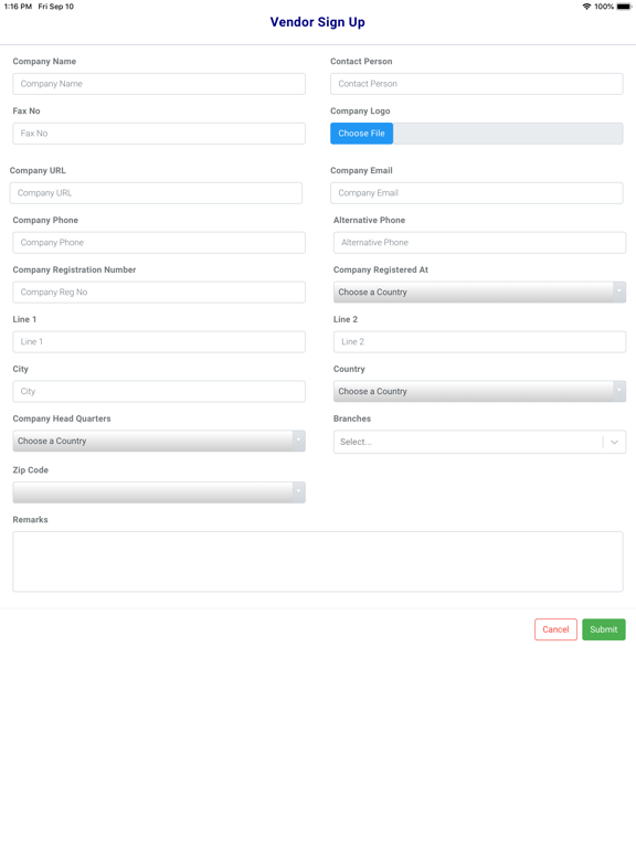 VMS - Vendor Management App screenshot 3