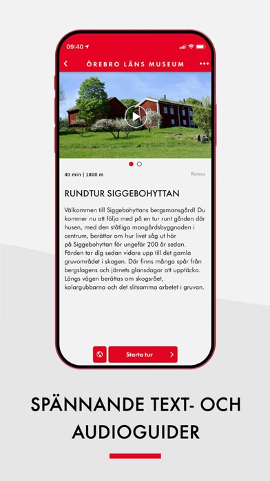 Örebro läns museum Screenshot