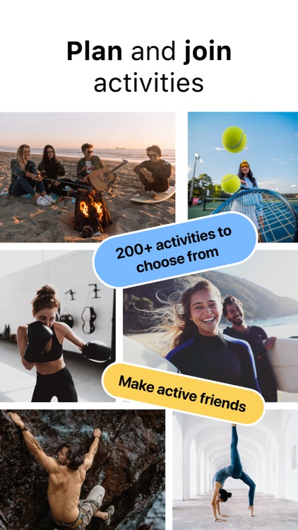 Axir: Plan and join activities