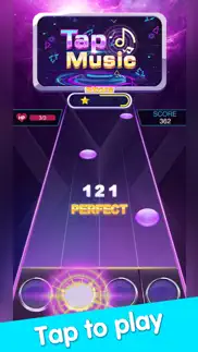 tap music: pop music game iphone screenshot 1