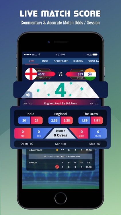 Eagle Cricket Live Line